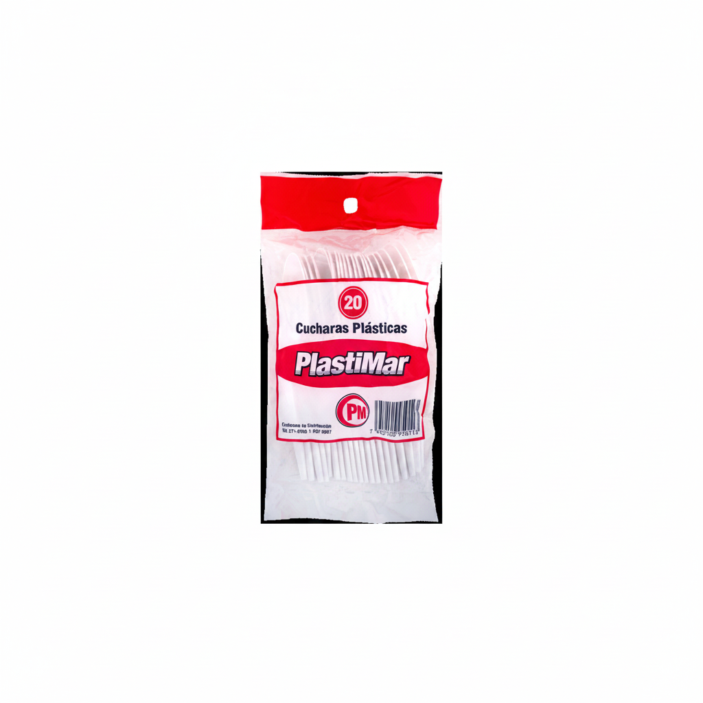 CUCHARAS PLÁSTICAS 20U