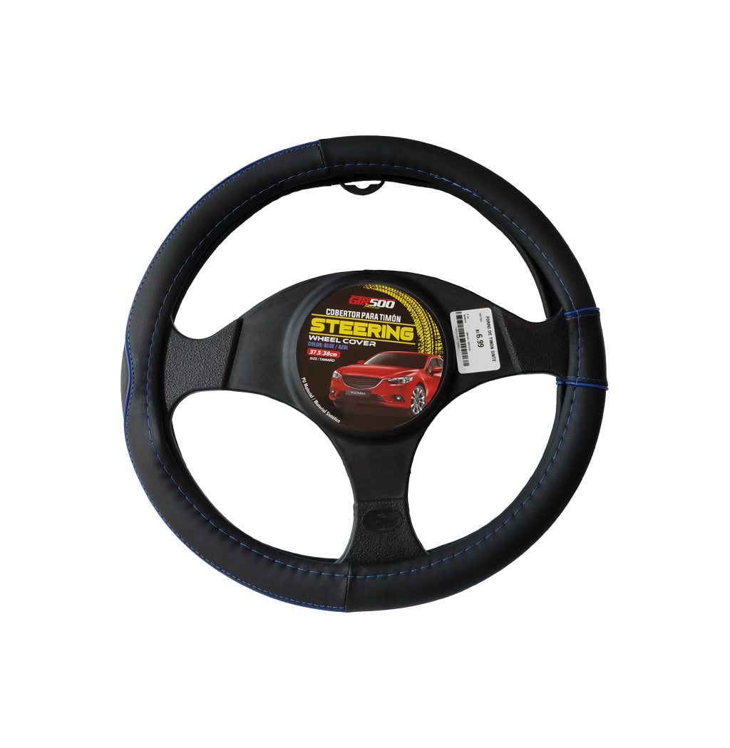 FORRO DE TIMON SINTETICO AZUL 37.5 38 CM