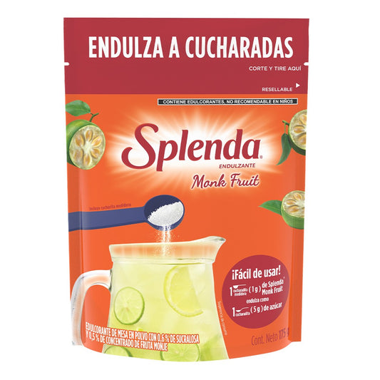 SPLENDA FRUTA DEL MONJE GRANULAR 175GR