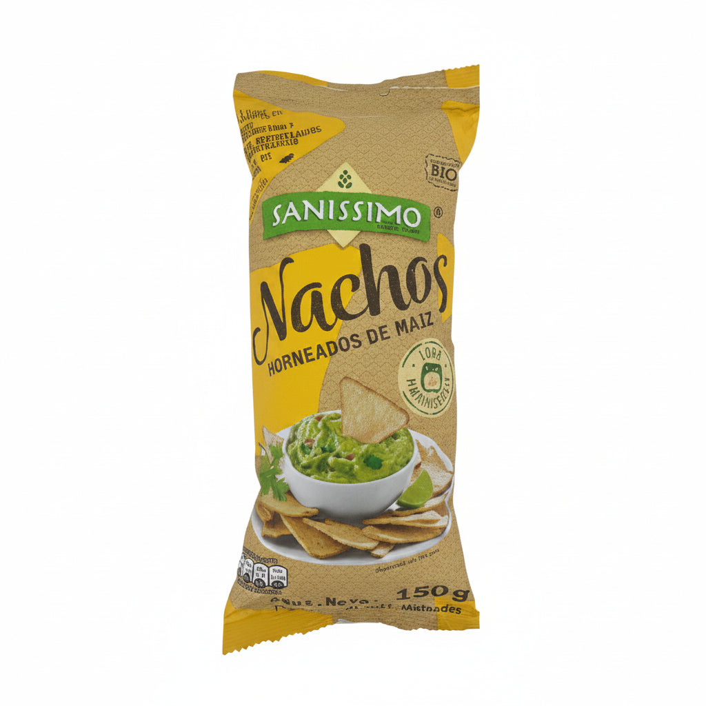 TORTILLAS NACHOS SANISSIMO 150GR