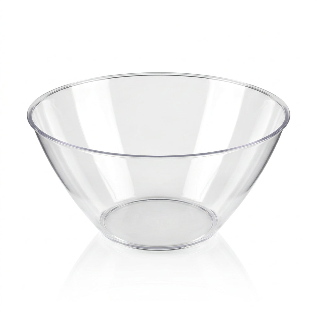 BOWL PLASTICO TRANSPARETE 27.5CM