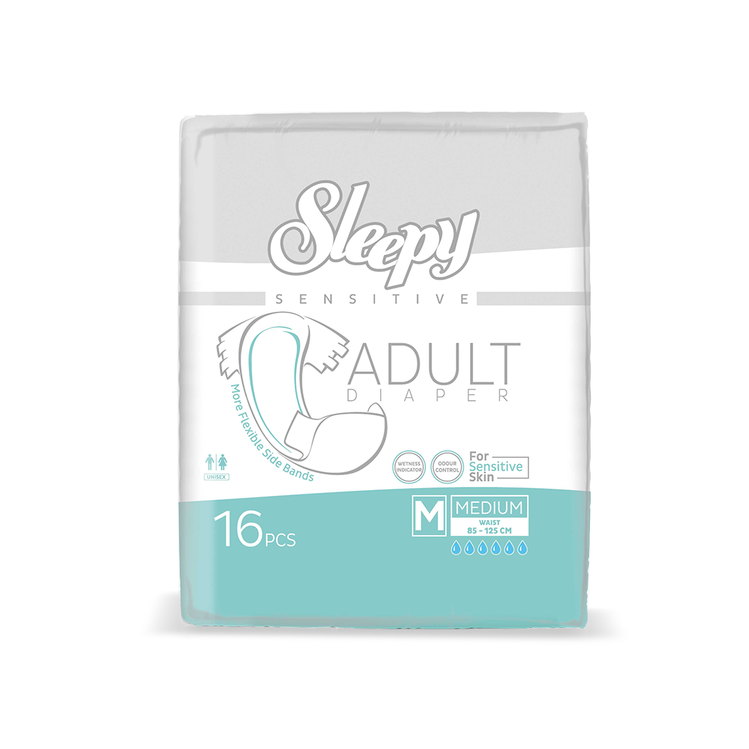 PAÑAL ADULTO SENSITIVE MIDI 16U