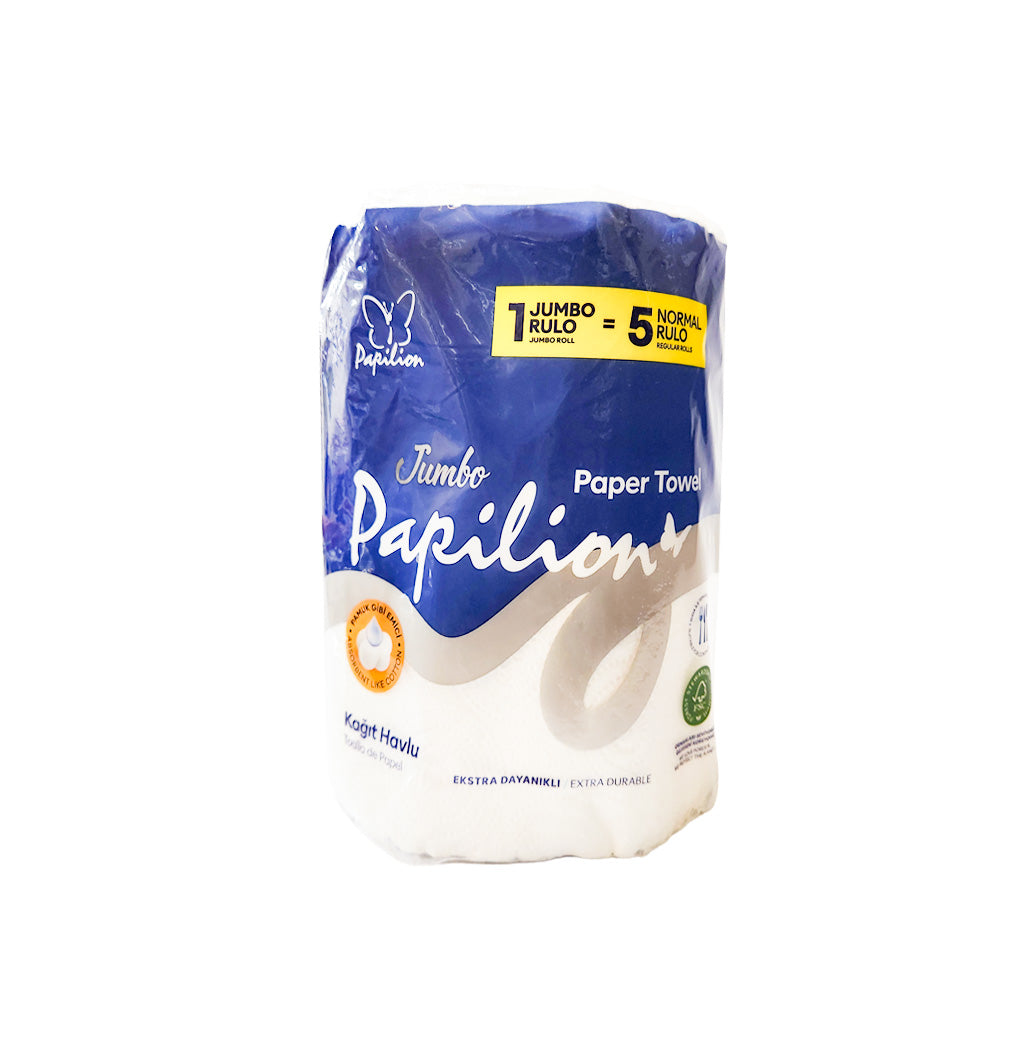 PAPEL TOALLA JUMBO ECONOMICO 200HOJAS