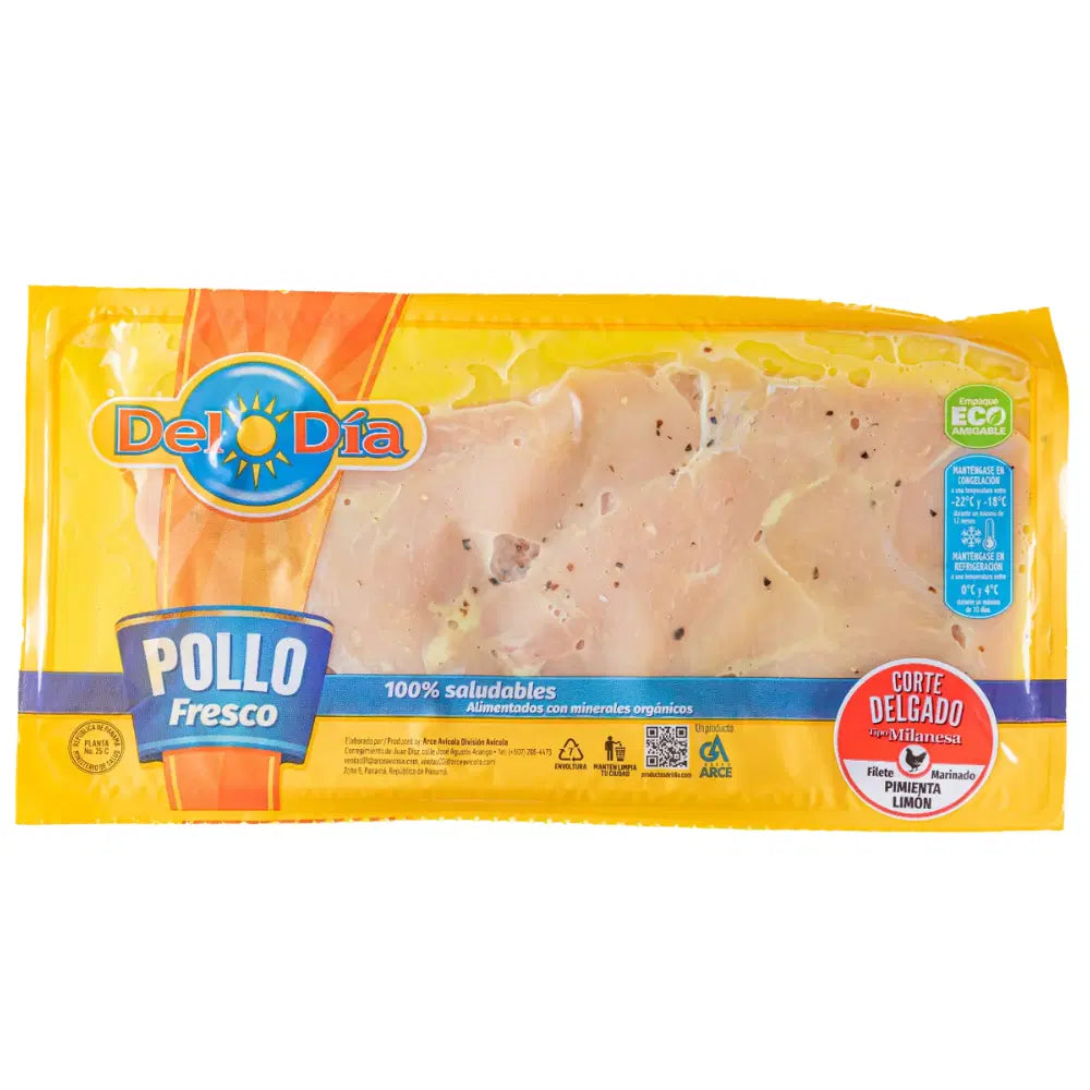 FILETE PECHUGA PIMIENTO/LIMON DEL DIA KG