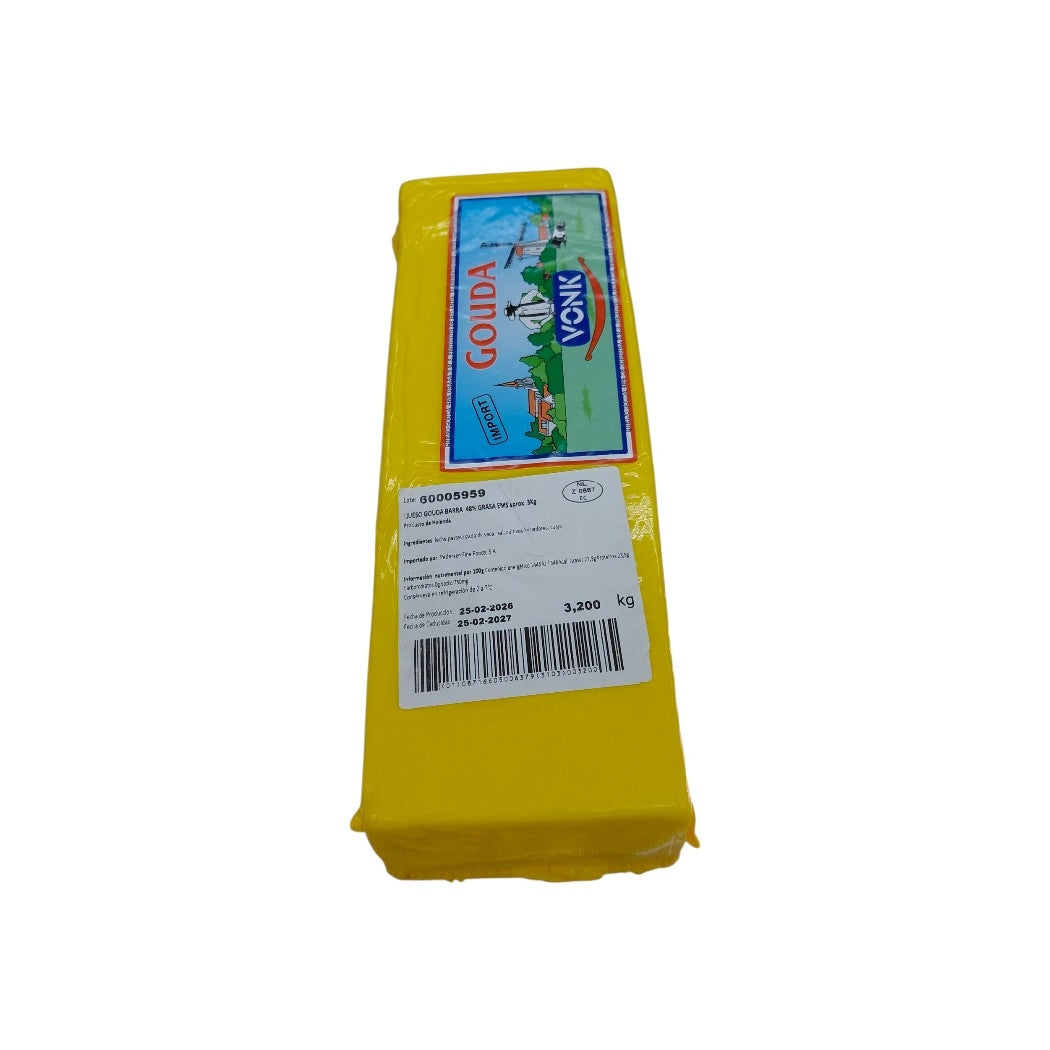QUESO GOUDA BLOQUE VONK
