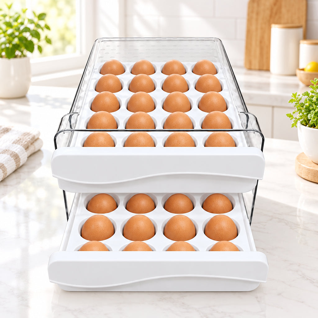 ORGANIZADOR DE NEVERA PARA HUEVOS