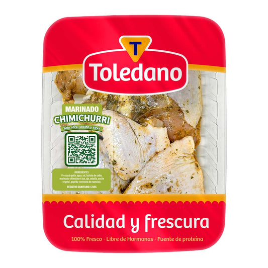POLLO MARINADO CHIMICHURRI TOLEDADO
