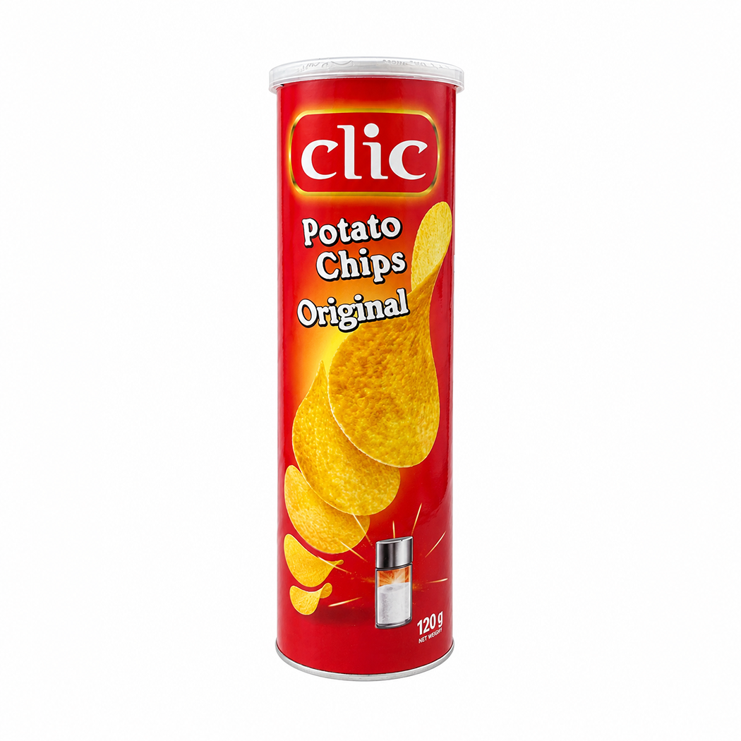 POTATO CHIPS ORIGINAL CLIC 120GR
