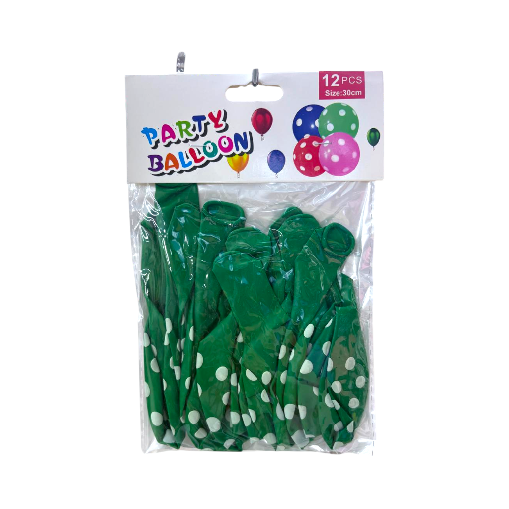 GLOBOS PUNTO VERDE 14U