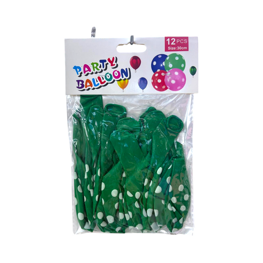 GLOBOS PUNTO VERDE 14U
