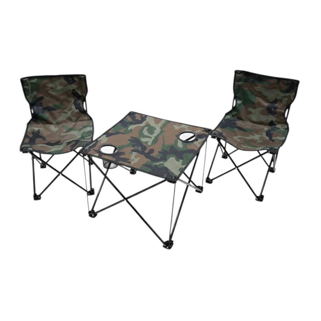 SET DE MESAS Y SILLA PLEGABLE JENIFFER HOME