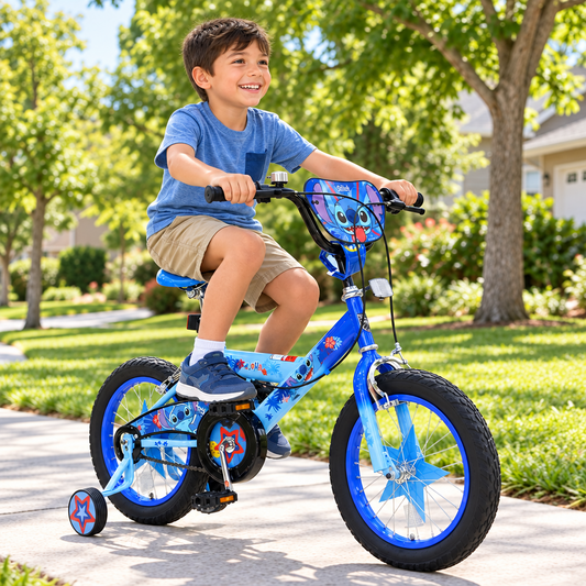 BICICLETA INFANTIL DE STITCH RIN 16"