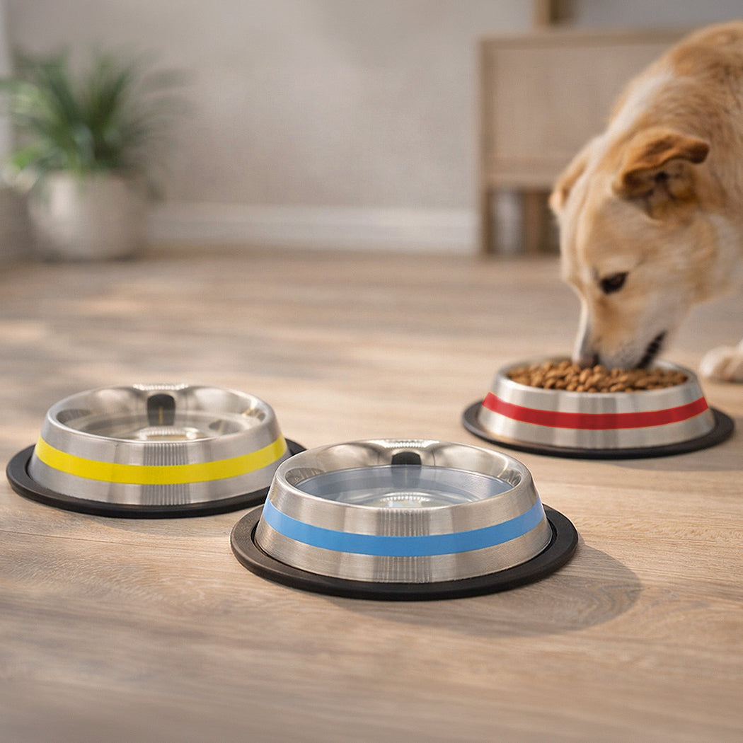 PLATO PARA MASCOTA DE ALUMINIO