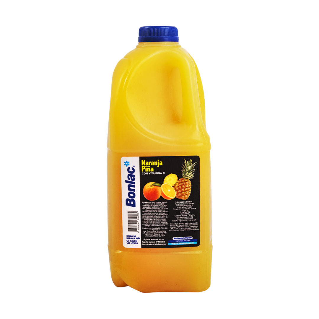 BEBIDA NARANJA PINA BONLAC 1.89L