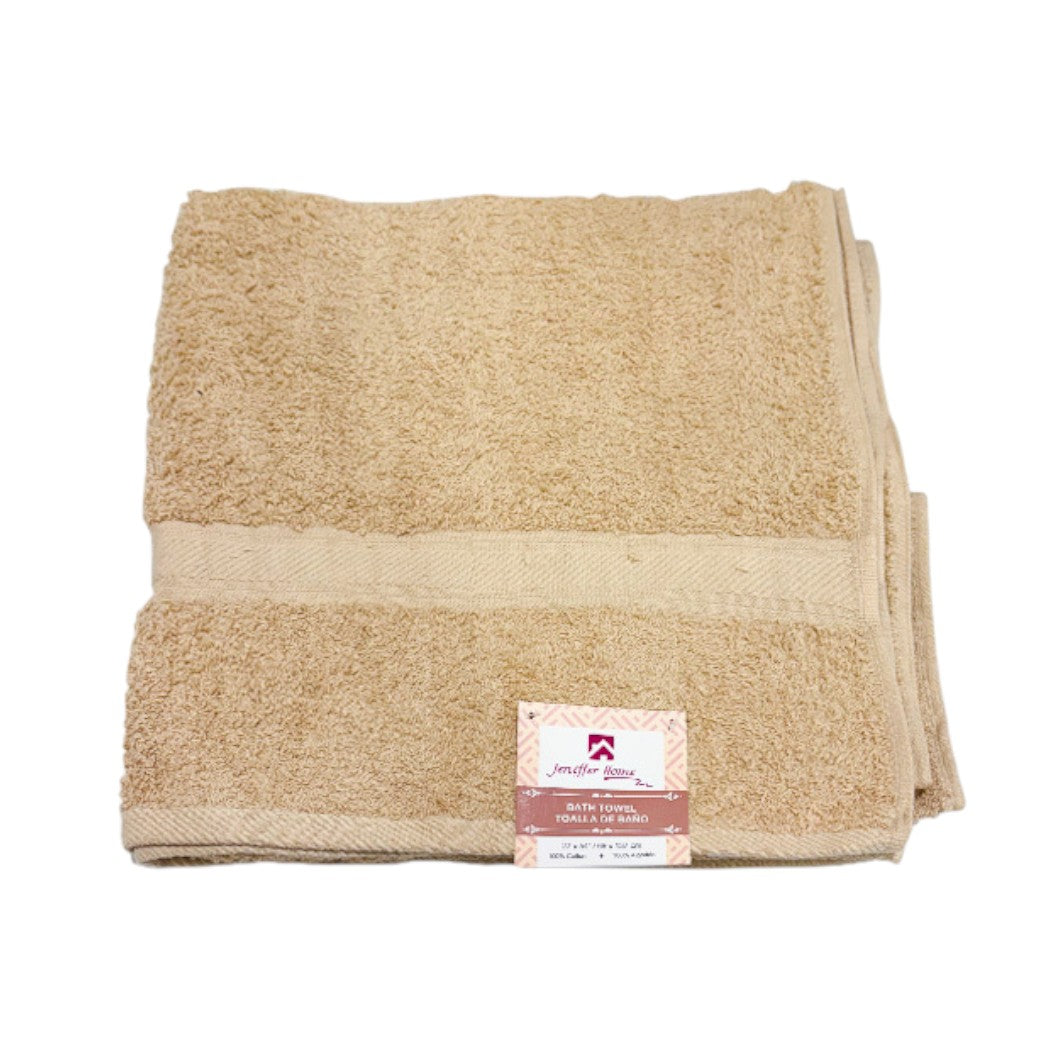 TOALLA DE BAÑO BEIGE JENNIFER HOME