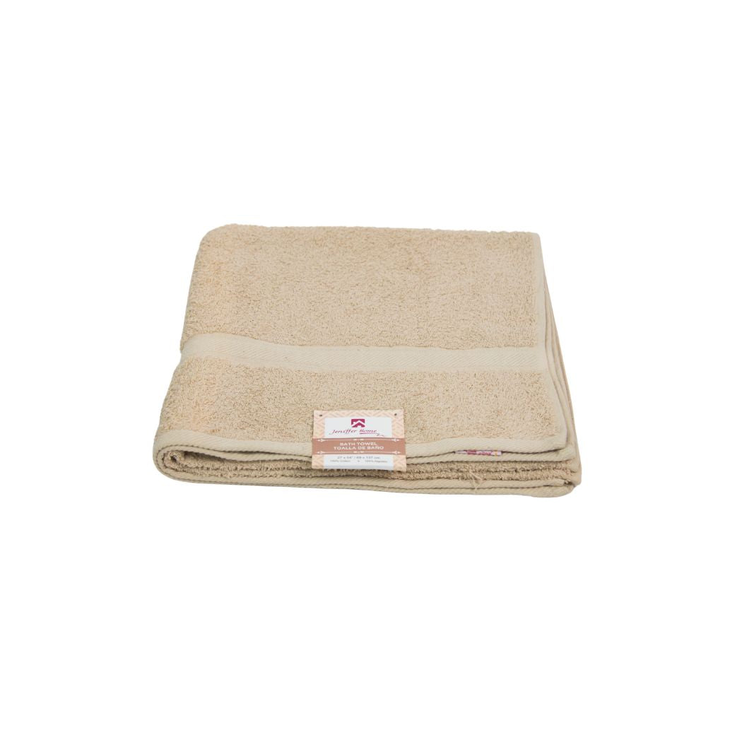TOALLA DE BAÑO BEIGE JENNIFER HOME