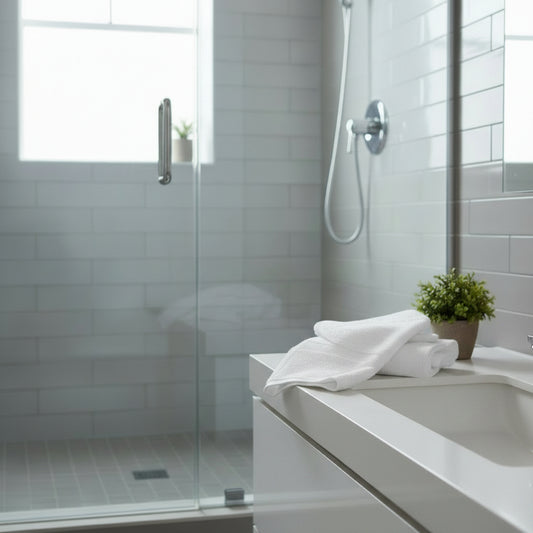 TOALLA DE BAÑO BLANCA JENNIFER HOME
