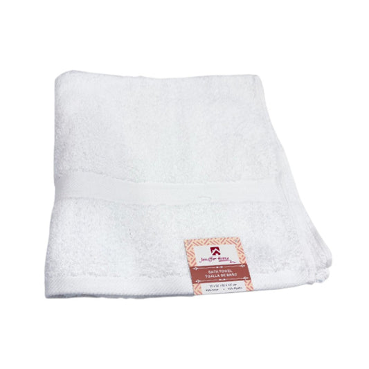 TOALLA DE BAÑO BLANCA JENNIFER HOME