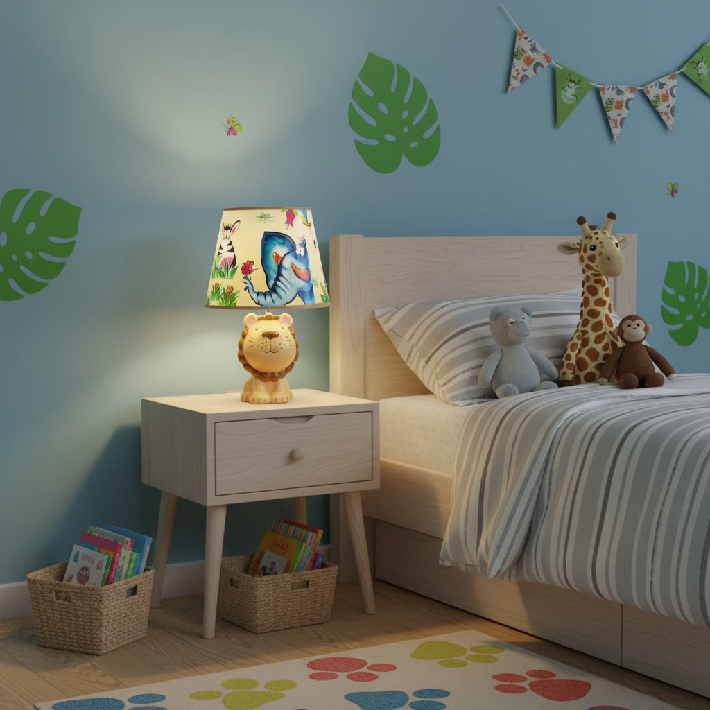 LAMPARA INFANTIL DE LEON