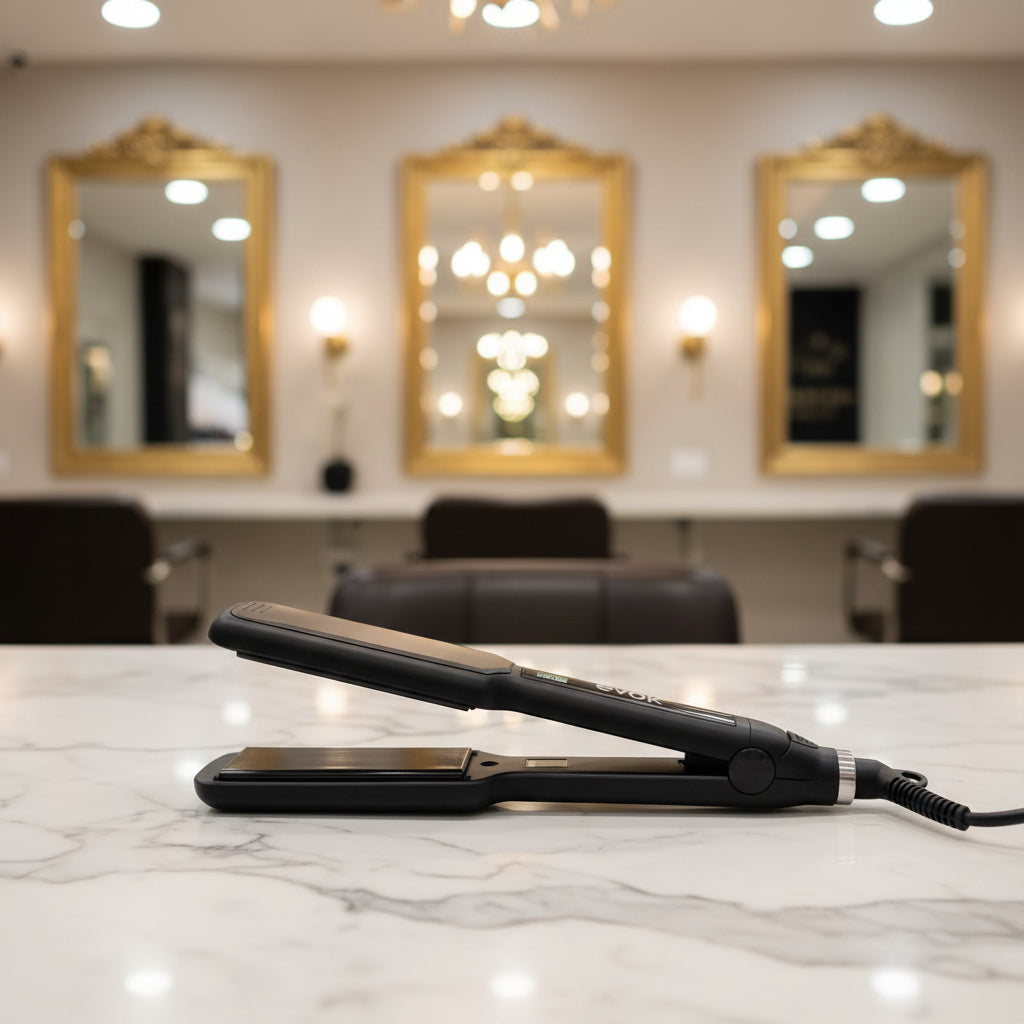 PLANCHA DE CABELLO TECNOLOGÍA DE CALOR EVOK
