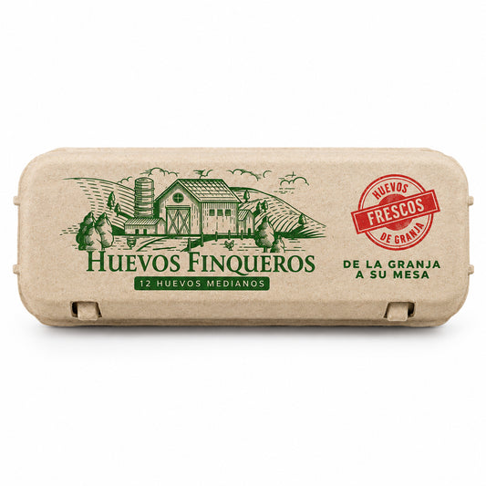 HUEVOS MEDIANOS FINQUEROS 12U