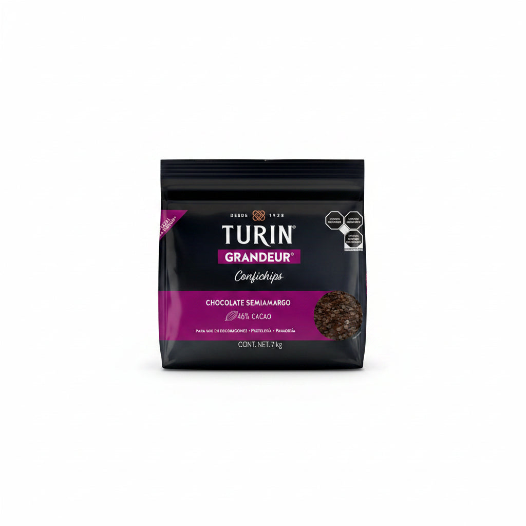 CHOCOLATE SEMIAMARGO TURIN 75GR