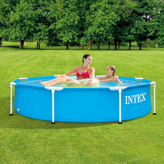 PISCINA METAL FRAME INTEX 2.4M