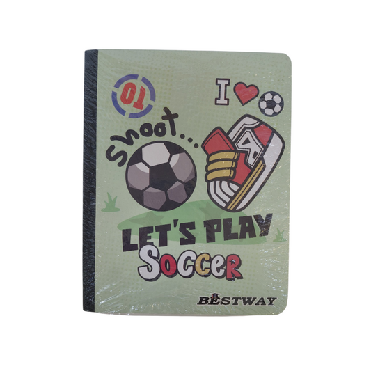 SET DE 3 CUADERNOS PARA NIÑO RAYA ANCHA