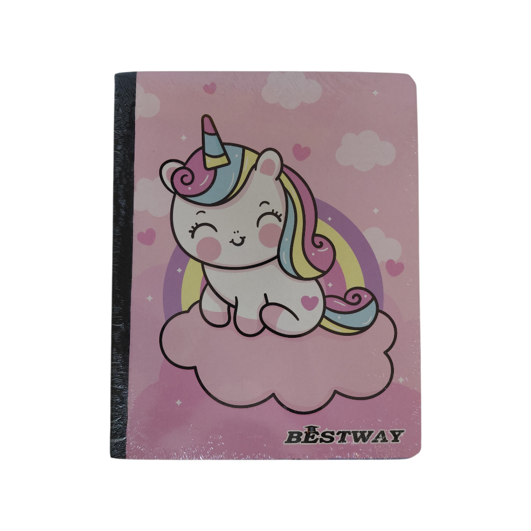 SET DE 3 CUADERNOS PARA NIÑA RAYA ANCHA