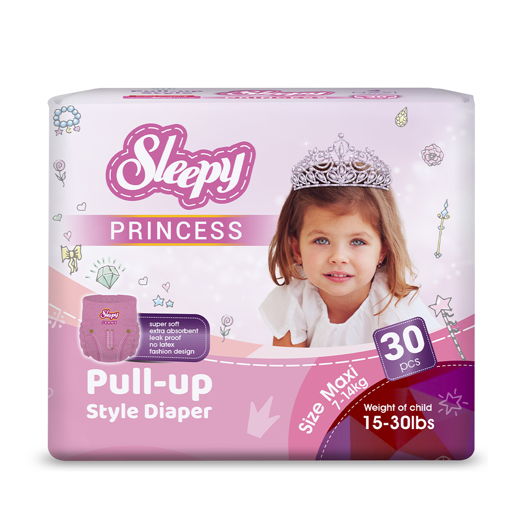 PAÑALES JUMBO PRINCESS MAXI 30U