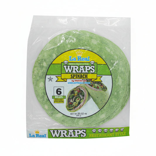 WRAPS ESPINACA LA REAL 20.52OZ