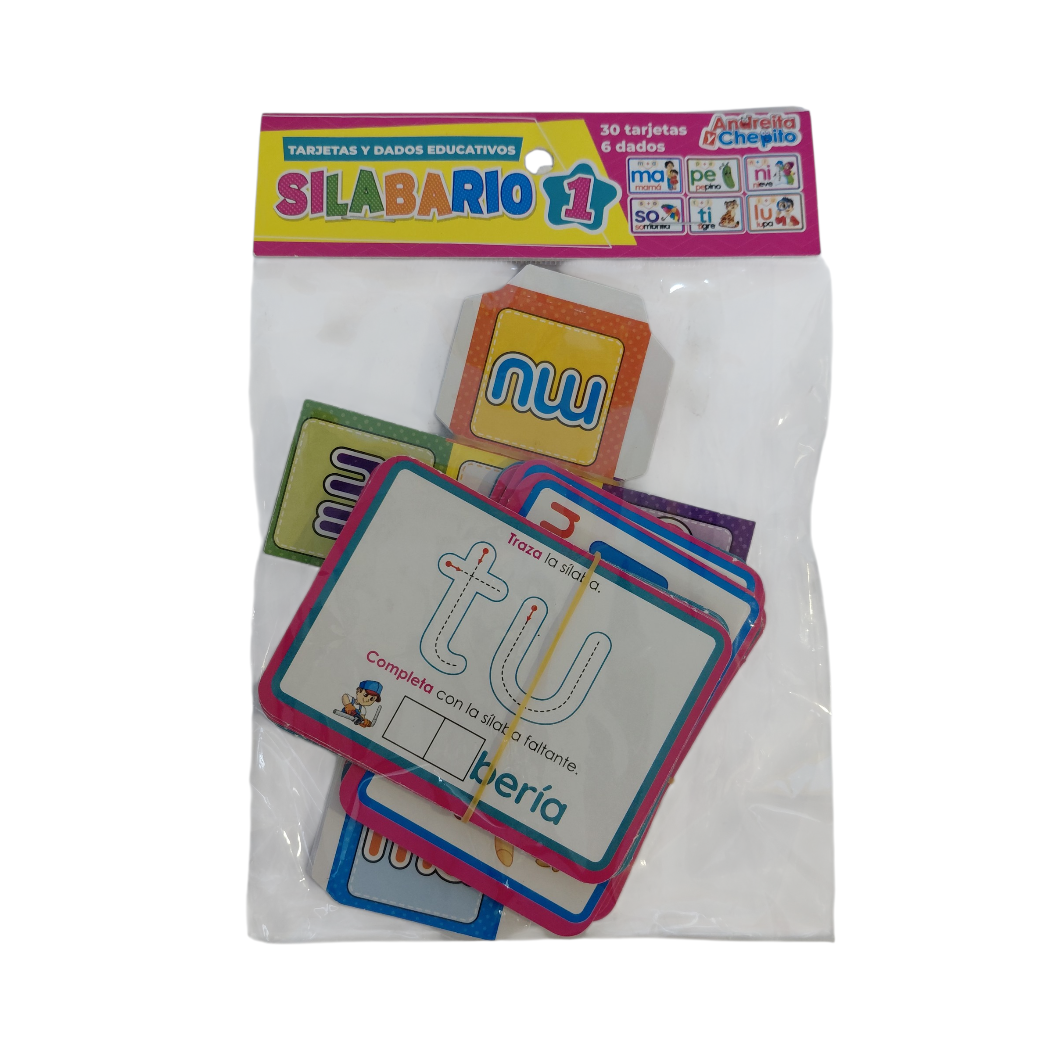 TARJETA DIDACTICA SILABARIO
