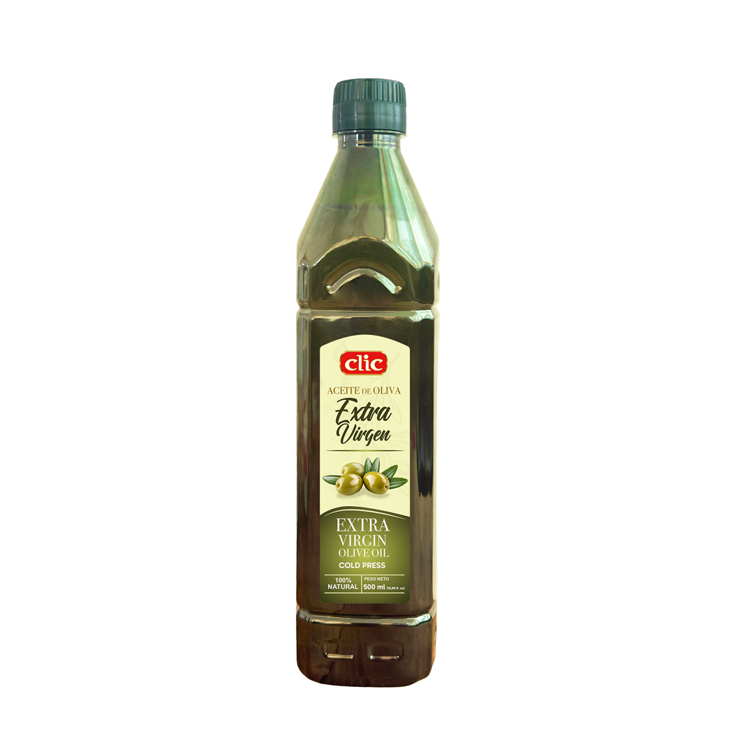 ACEITE EXTRA VIRGEN PET CLIC 500ML