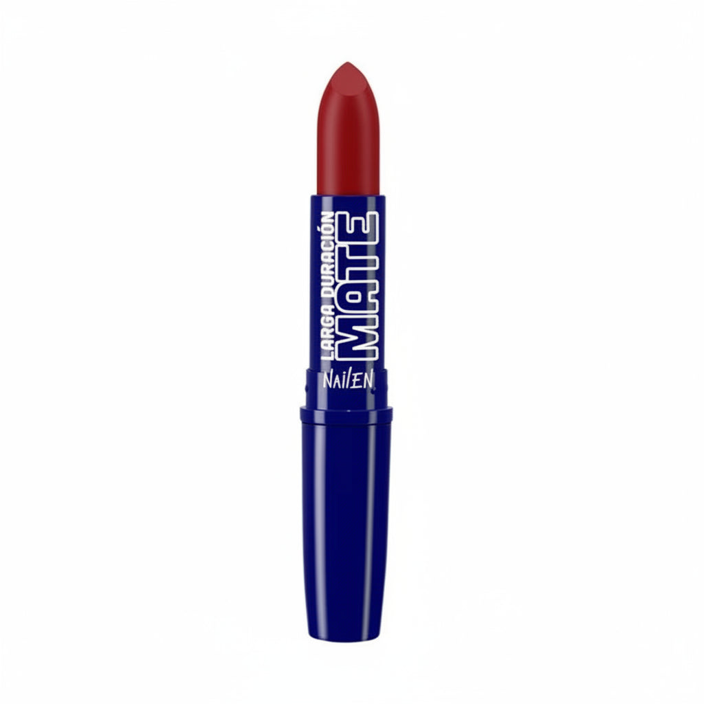 LABIAL LARGA DURACION MATE ROJO NAILEN