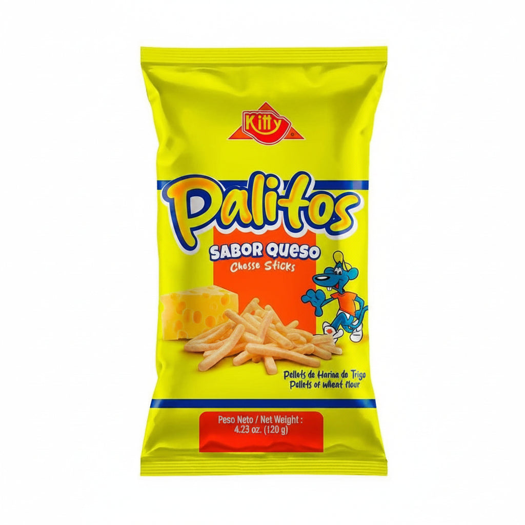 PALITOS DE QUESO KITTY 120GR