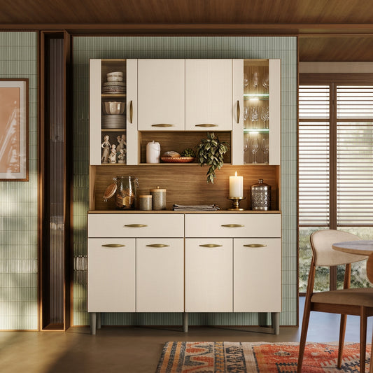 MUEBLE DE COCINA 6 PUERTAS 2 CAJONES