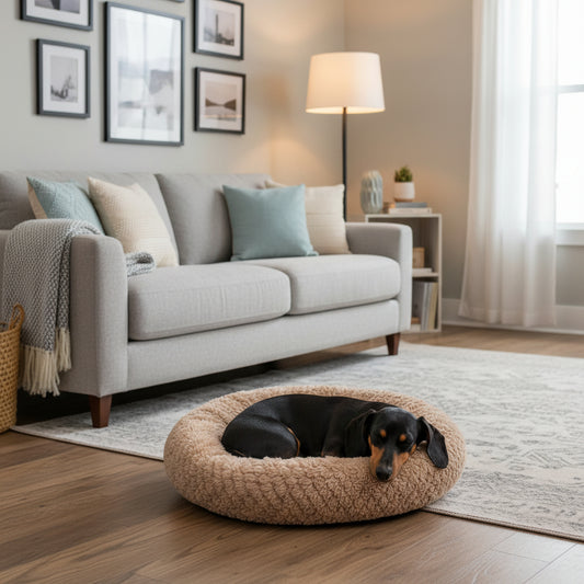 CAMA REDONDA PARA MASCOTA 21 7PLG