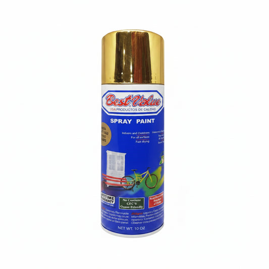 PINTURA EN SPRAY DORADO BRILLANTE 10OZ