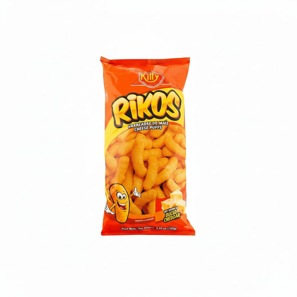 CHEESE PUFFS RIKOS KITTY 160GR