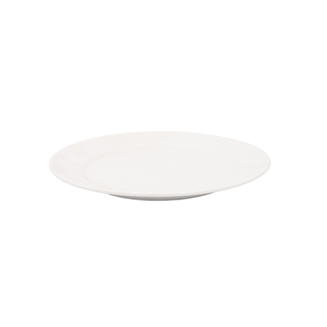 PLATO DE CERAMICA BLANCO 7.5PLG