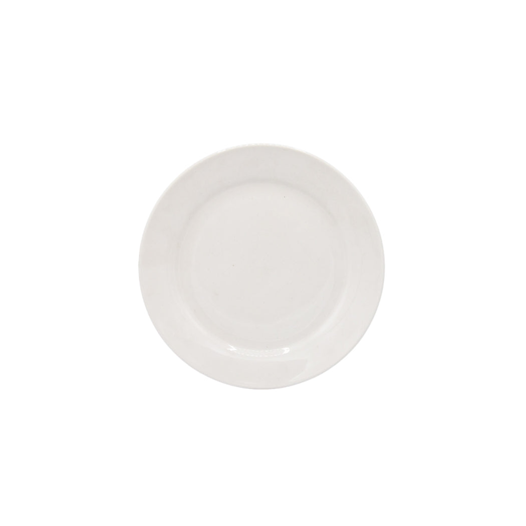 PLATO DE CERAMICA BLANCO 7.5PLG