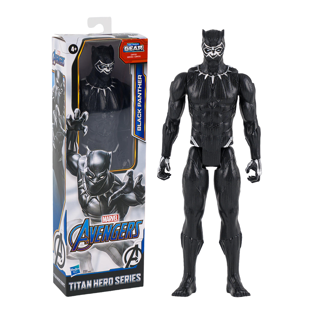 FIGURA DE ACCION BLACK PANTHER 12" MATTEL