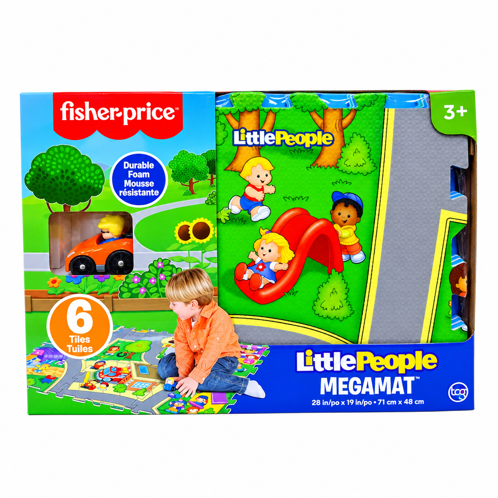 ROMPECABEZAS DE PISO LITTLE PEOPLE 71X48CM