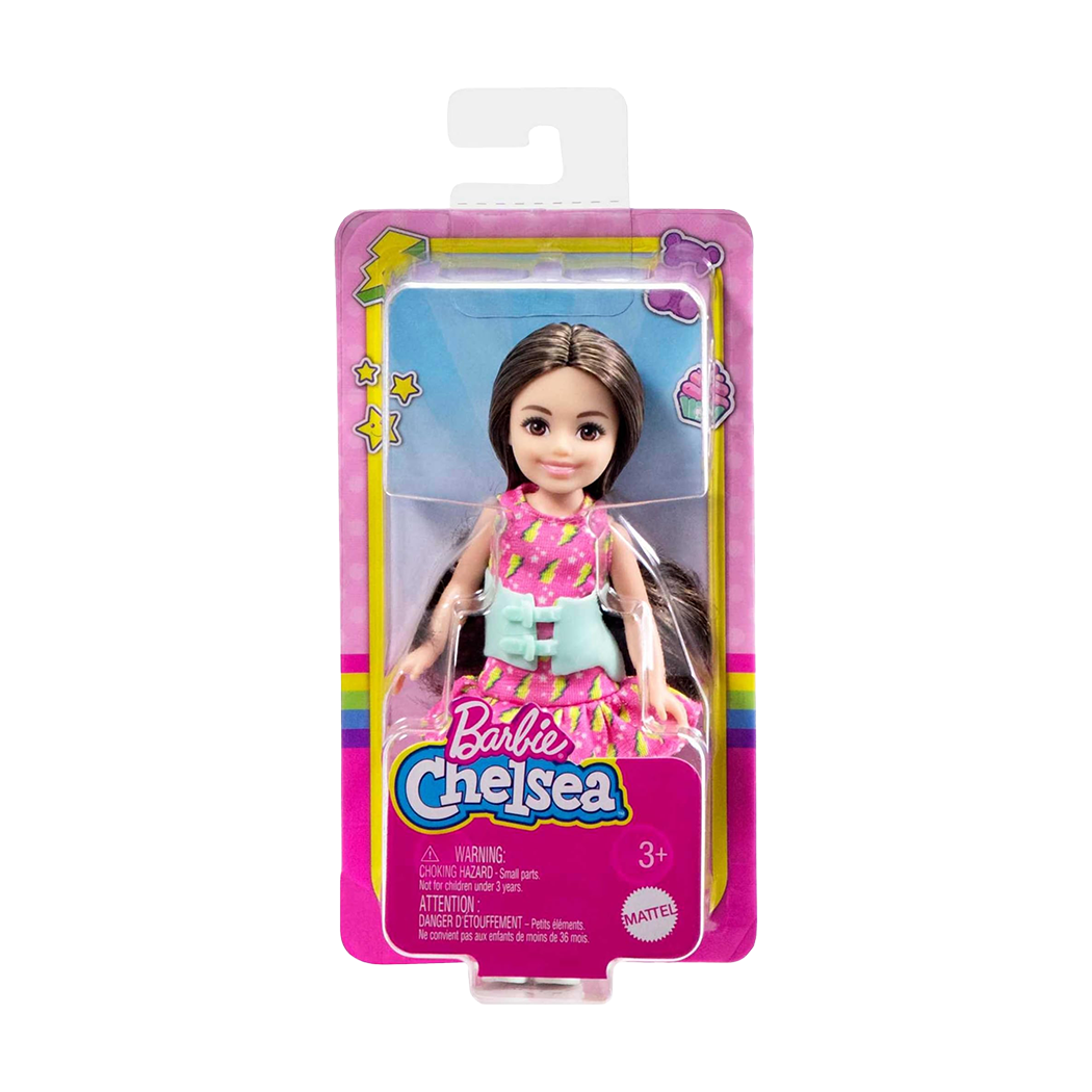 MUÑECA BARBIE CHELSEA CON SOPORTE MATTEL