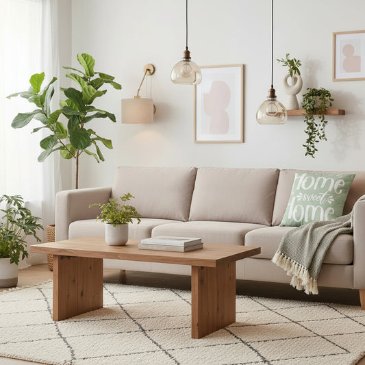 COJIN DECORATIVO CON FRASES EN LETRAS BLANCAS