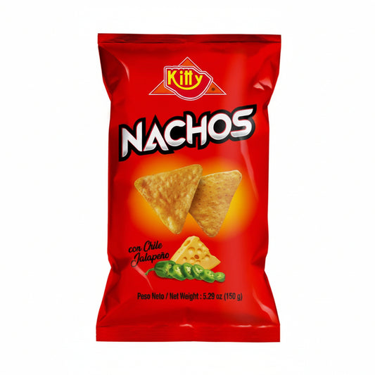 NACHO CON CHILE JALAPENO KITTY 150GR