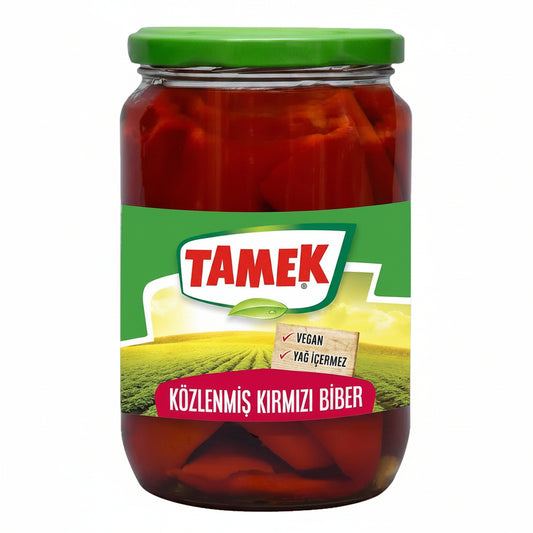 PIMIENTO ASADO ROASTED PEPPER TAMEK 720GR