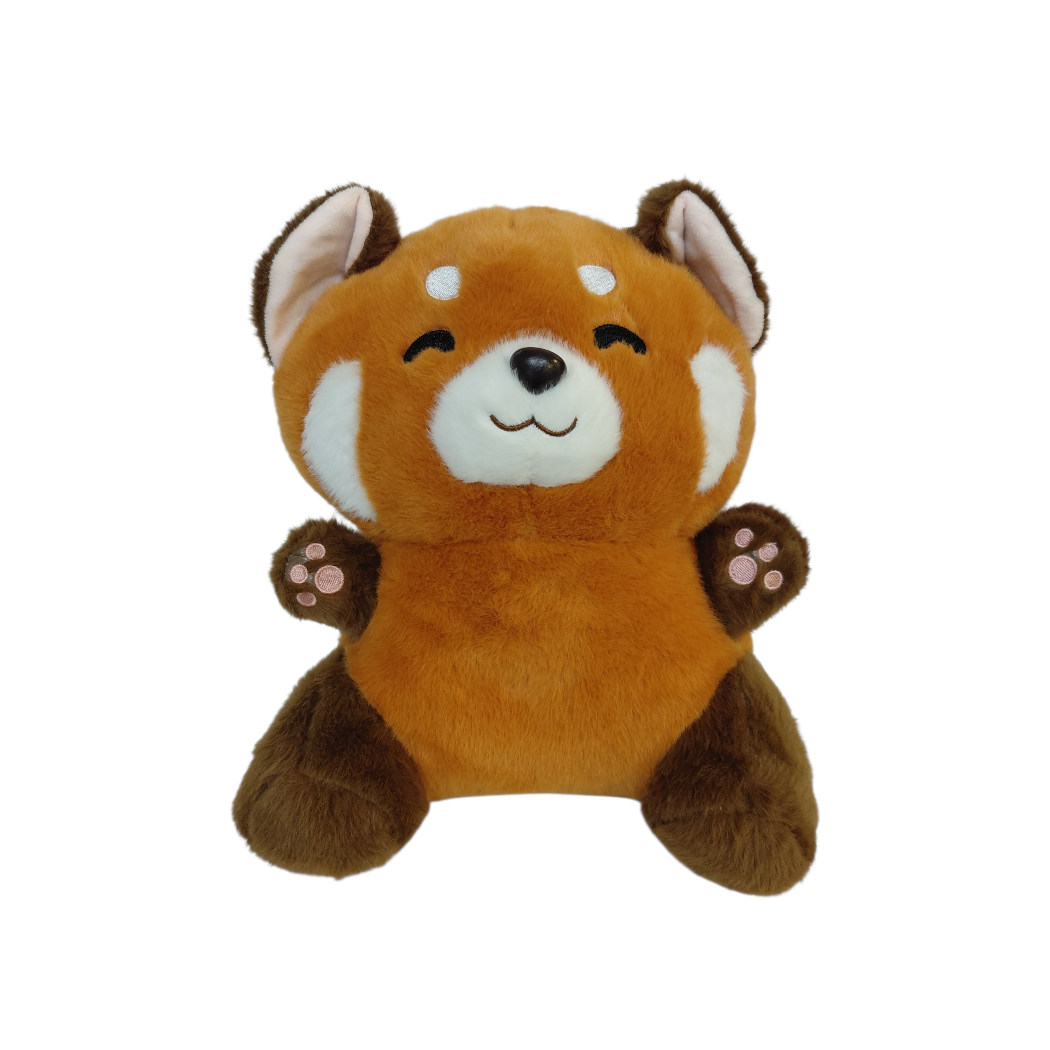 PELUCHE PANDA ROJO