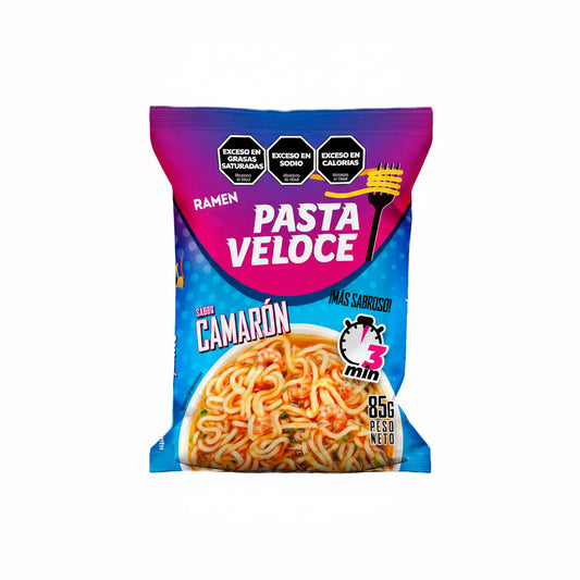 SOPA RAMEN SABOR CAMARON VELOCE 85GR