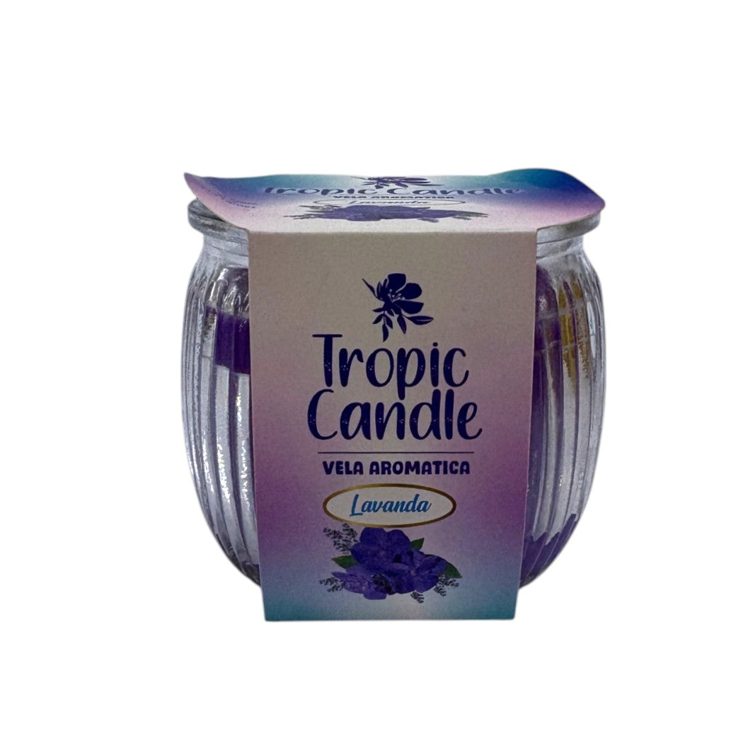 VELA AROMATICA LAVANDA TROPIC CANDLE 5OZ